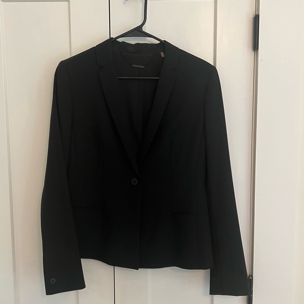 Elie Tahari Women's Black Blazer 8